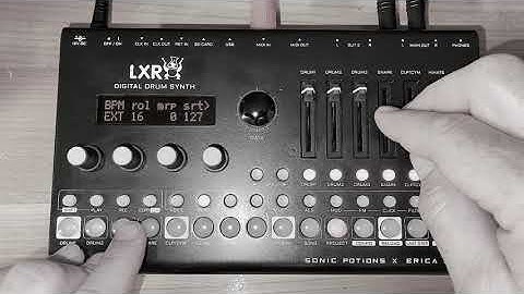 Erica synth LXR-02 Hard Techno