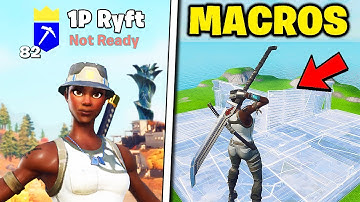 I Pretended to be Ryft While MACRO CHEATING in Fortnite... (it worked)