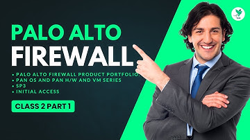 Palo Alto Firewall Training | Product Portfolio, PAN-OS, SP3, and VM Series | Class 2 Part 1