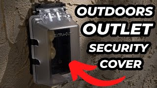 Weatherproof And Security Outlet Cover From Ultra Pro
