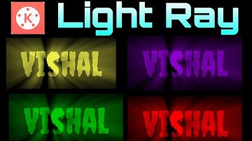 Kinemaster se light ray text animation kase banaye/ #kinemastertutorial / #kinemastervideoediting