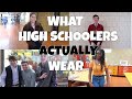 what high schoolers are ACTUALLY wearing 2019 (Maryland Edition)