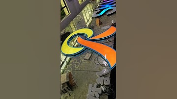 The magic of luminous characters #design #signagedesign #ledlight #signature #ledsign