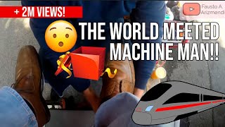 S2E31 Woow 1st first video about Machine Man shoe shiner  #ASMR #shoeshine #faustoarizmendi