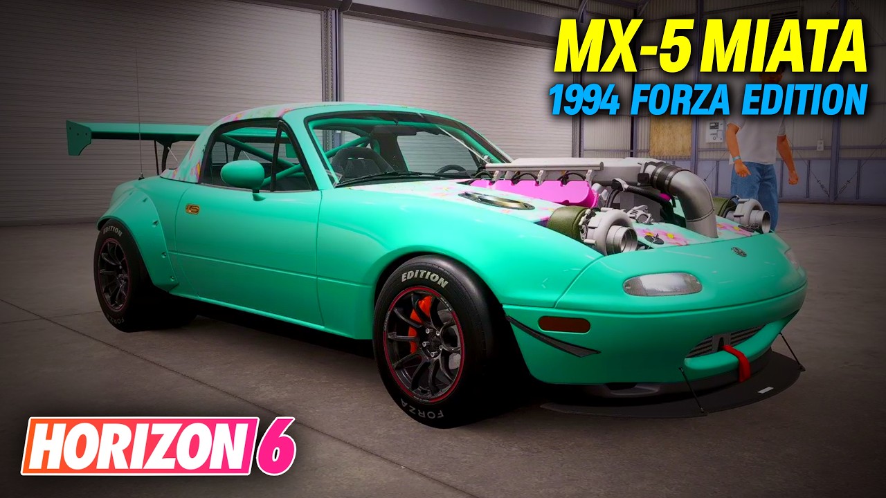 Horizon 6 Guide: How to Unlock the '94 Miata MX-5 Forza Edition