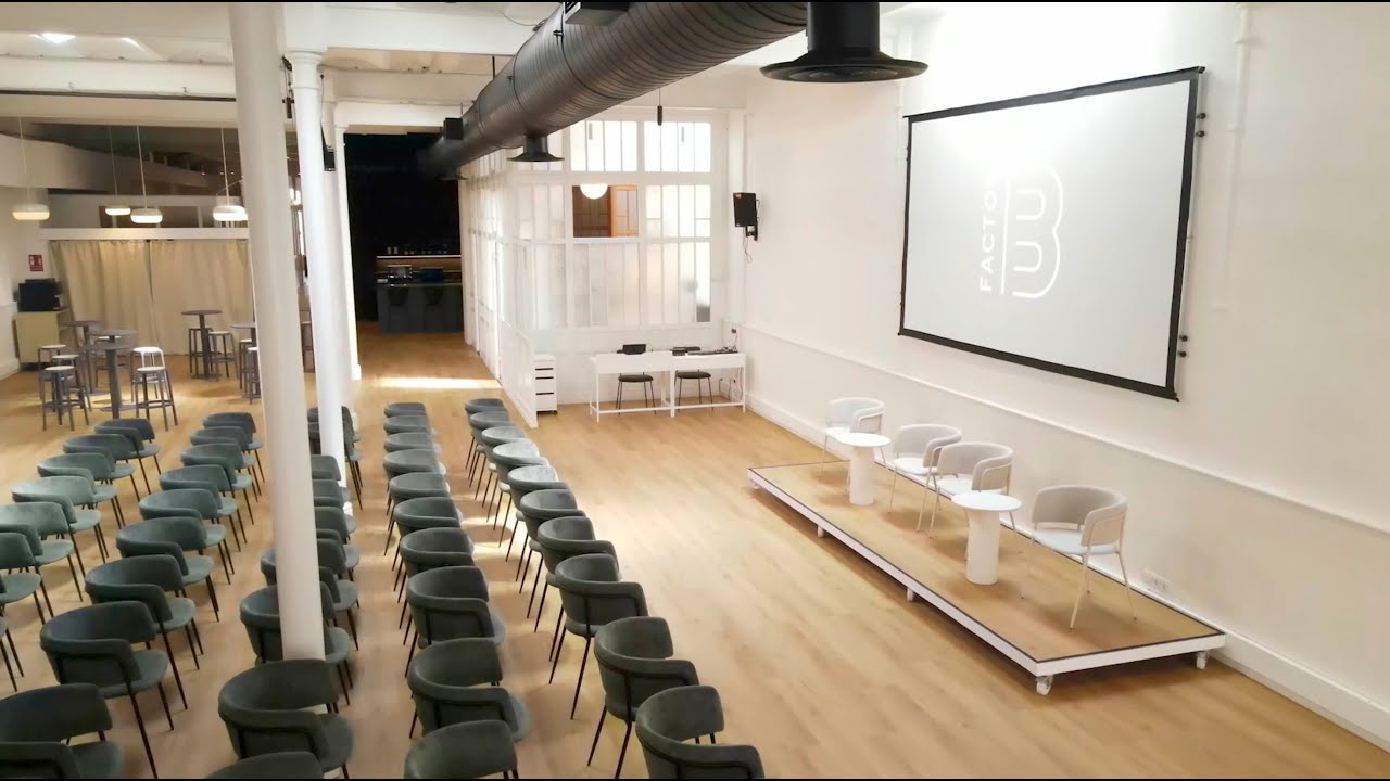 Factor Barcelona - Espacio de eventos Corporativos (Drone)