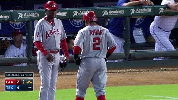 LAA@TEX: Aybar trims deficit to one with RBI single