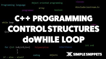 Do While Loop Control Structure in C++ | C++ programming tutorials for beginners