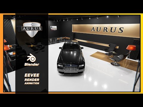 Interior design for AURUS / Showroom