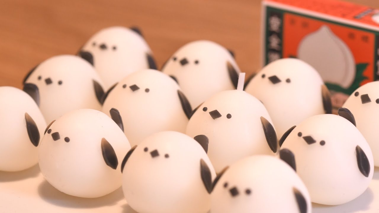 シマエナガキャンドル作り Diy Craft Simaenaga Candle Youtube