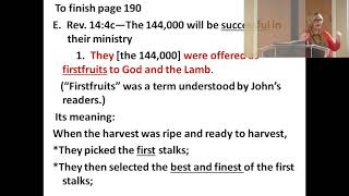 Kathleen Bible Study (Who Can Withstand The Tribulation Pg. 190-191) (Part 3)