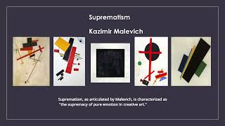 Suprematism - Kazimir Malevich, 20th century