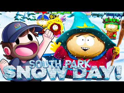 Playing the NEW South Park Snow Day Game!