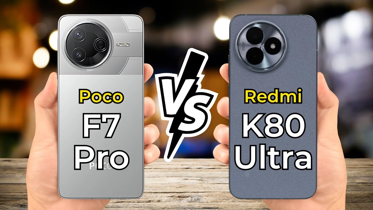 Redmi K80 Ultra Vs Poco F7 Pro 🔥 Full Specs Comparison - YouTube