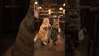 AI Cats Shorts #019 - Drop Dead Cool Whisky Dance