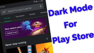 How To Enable Dark Mode On Google Play Store For Android||Play Store Night Mode screenshot 2
