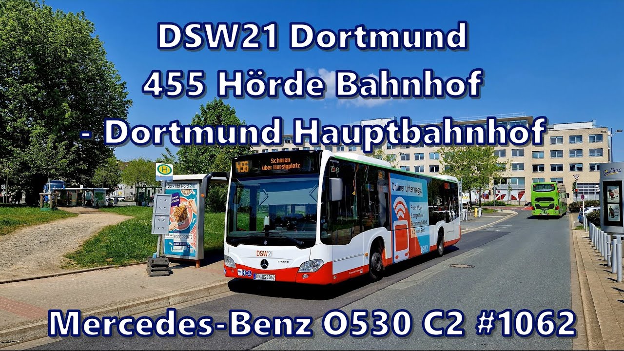 DSW21 Dortmund - Linie 455, Mercedes-Benz O530 C2 #1062