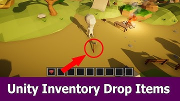 Unity Inventory Tutorial : Drop Items