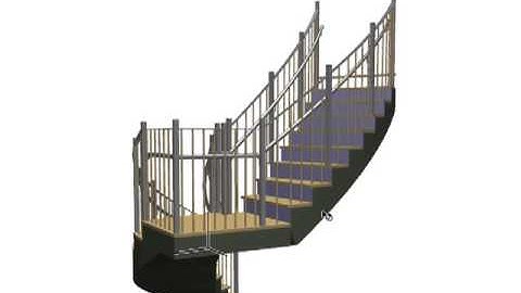 Cadimage Stair 3D View