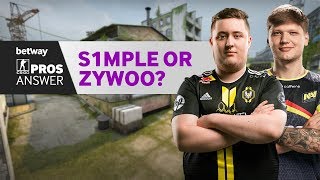 CSGO Pros Answer: s1mple or ZywOo?