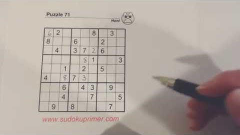 Sudoku Primer 132 - answer sheet to pop quiz on hard puzzle with quadruplets