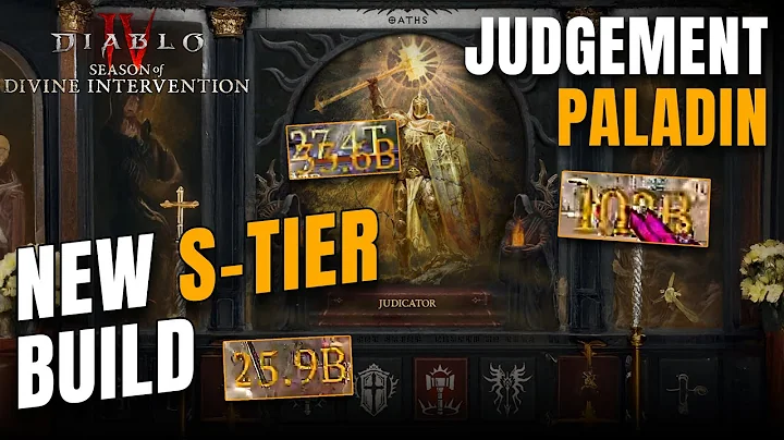 NEW S-Tier 50t Judgement Paladin Build Diablo 4 Season 11