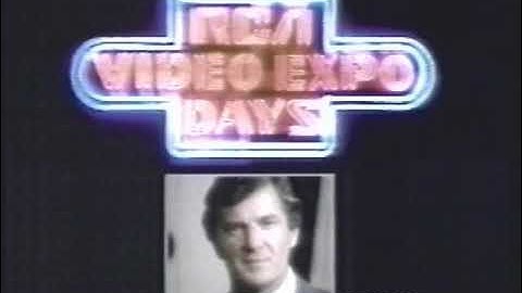 RCA CED Videodisc Commercial - from 1981!!
