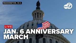  Marchers Take To Dc Streets On Anniversary Of Jan 6 Capitol Riots