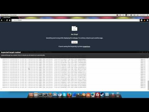 How to kill your browser with web workers