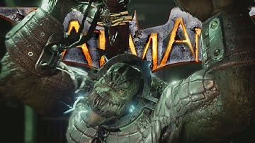 BATMAN RETURN TO ARKHAM (Arkham Asylum) Walkthrough Gameplay Part 9 - KILLER CROC (PS5)