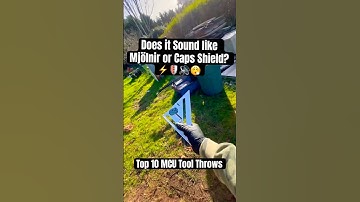 Top 10 Mjölnir Tool Throws ⚡️ #shorts #thor #satisfying #asmr #top10 #marvel #tools #tricks