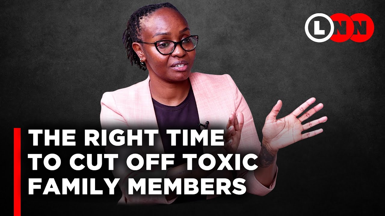 The right time to cut off toxic family members and release yourself ...