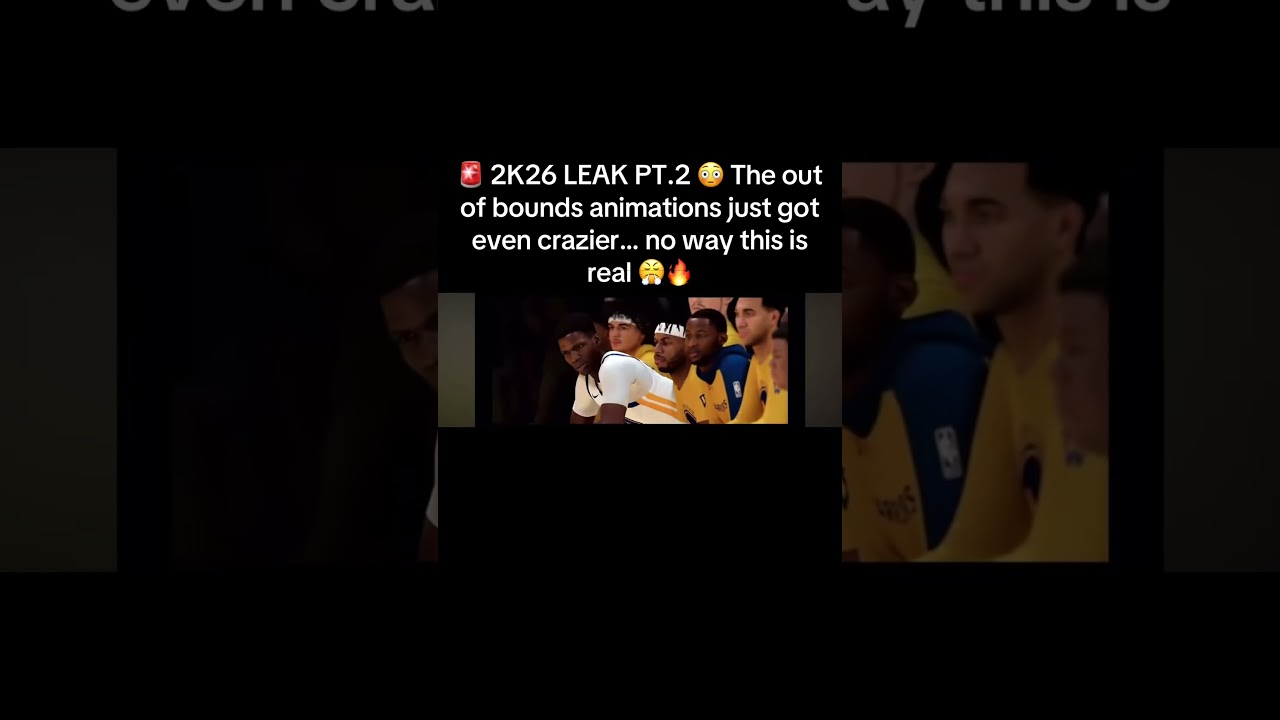 NBA 2K26 Part 2 “leaked” trailer footage for out of bounds 👀🔥 📌 SUBSCRIBE for more