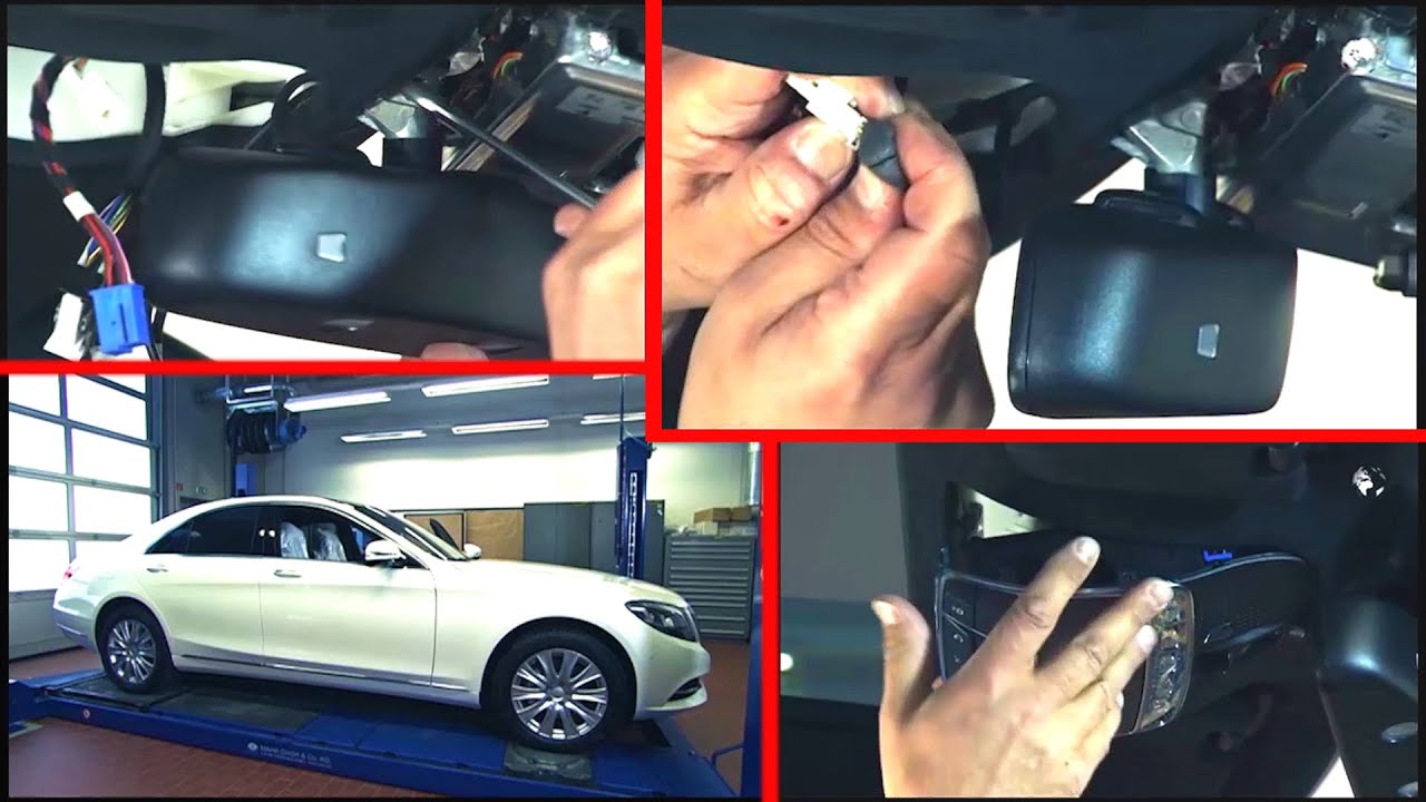 Comment remplacer le rétroviseur intérieur de votre Mercedes-Benz Classe S  (W222) 