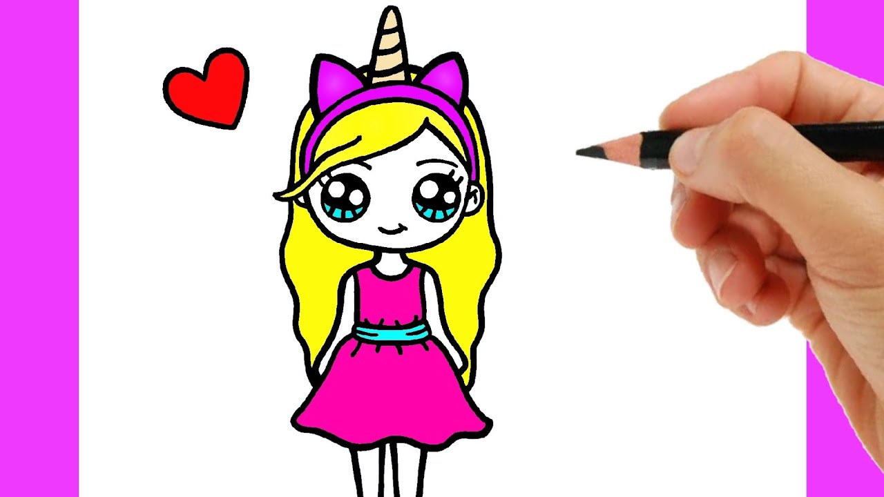 Top 50+ imagen dibujos para niñas faciles