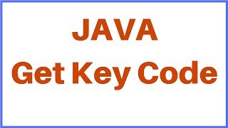 Java Key Code In NetBeans ( getKeyCode )