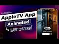 AppleTV App Animated Carousel Using SwiftUI | Animations | iOS 26 | Xcode 26