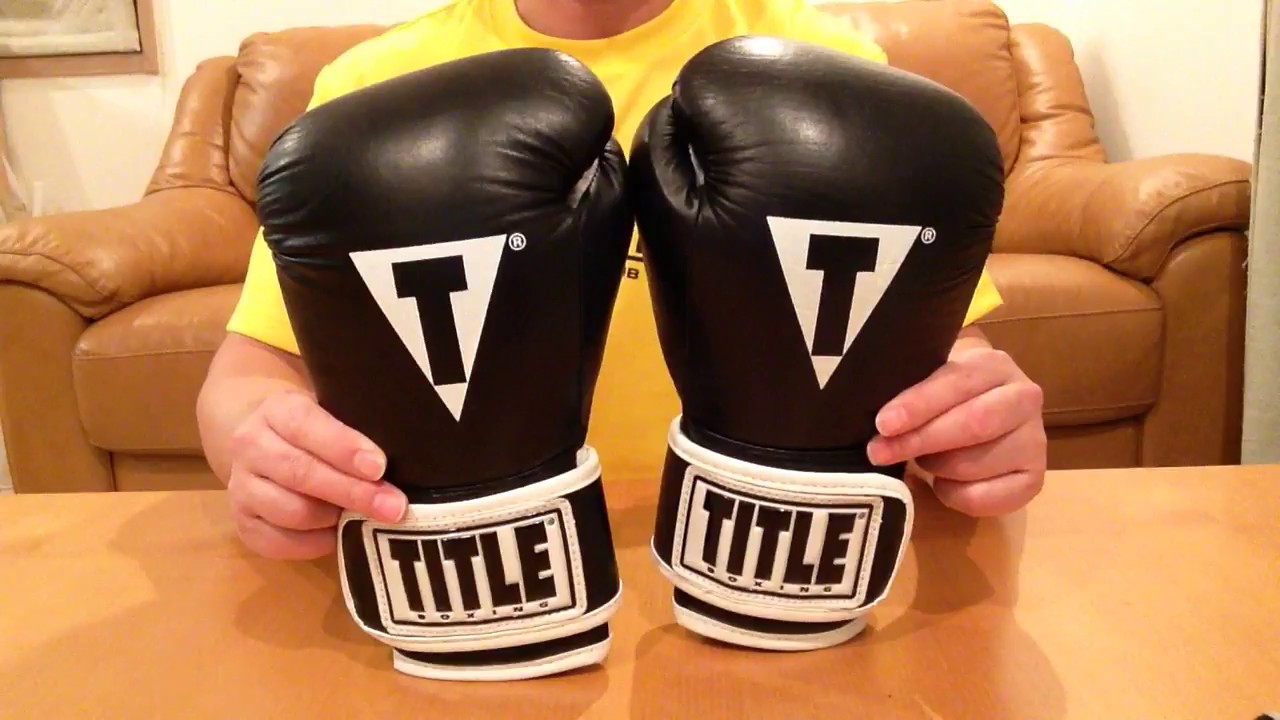 Title Boxing Bag Glove 12oz YouTube
