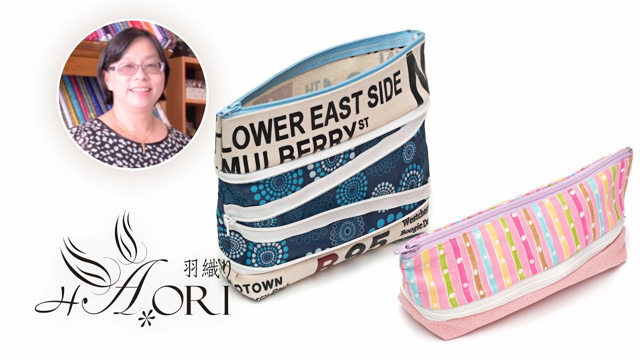 [手作教學 - 台灣羽織 x 羅靜文老師] 拉鍊伸縮筆袋