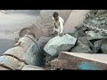 Heavy Machinery Crushing Huge StonesIncredible Rock Crusher at WorkCrushing Giant Rocks LikeButterEx