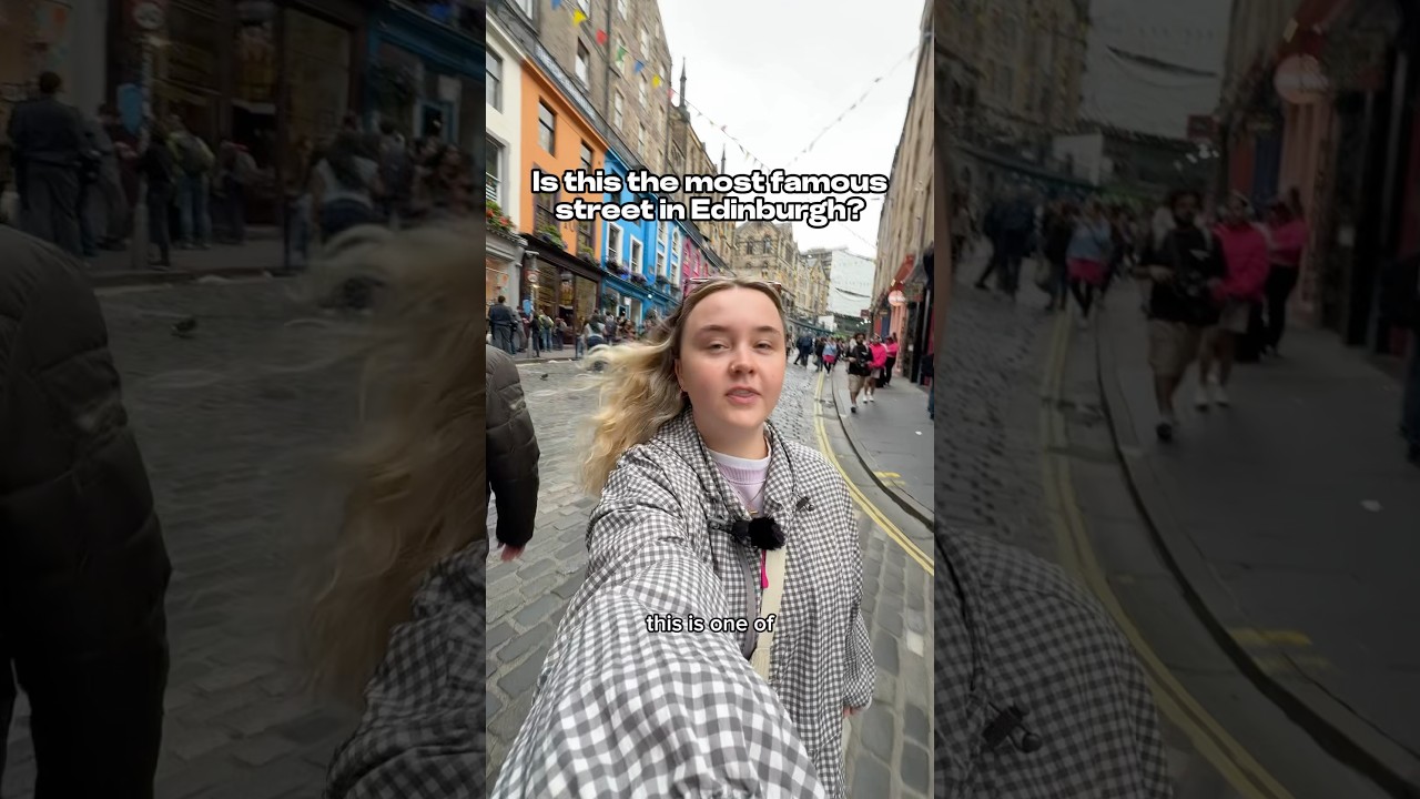 Is this the most famous street in Edinburgh?!