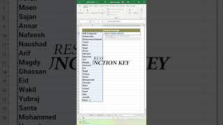 How to invert data in excel index formula #excel #exceltutorial #shorts #exceltips #formula