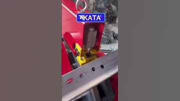 Cắt V 100x100 dày 10 mm #katamachinery #machine #giảiphápgiacông