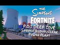 Fortnite - The Simpsons Mini Season - P.O.I Deep Dive: Springfield Nuclear Power Plant