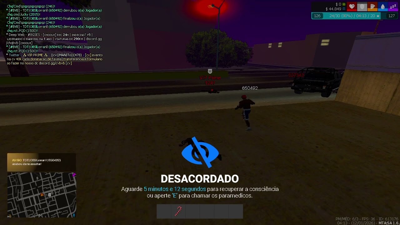 RDM EM MASSA,E ROUBADO TODOS FARDADO