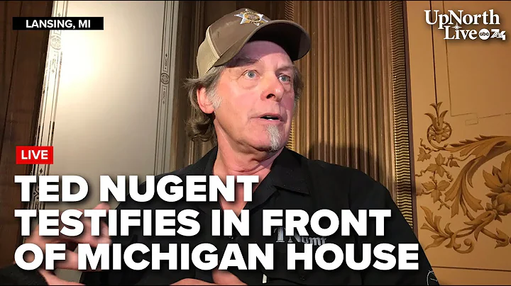 Musician Ted Nugent testifies in front of Michigan House for DNR accountability