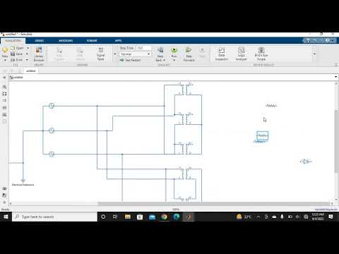 Three Phase Three Winding Transformer in MATLAB Simulink | 3 Phase 3 ...