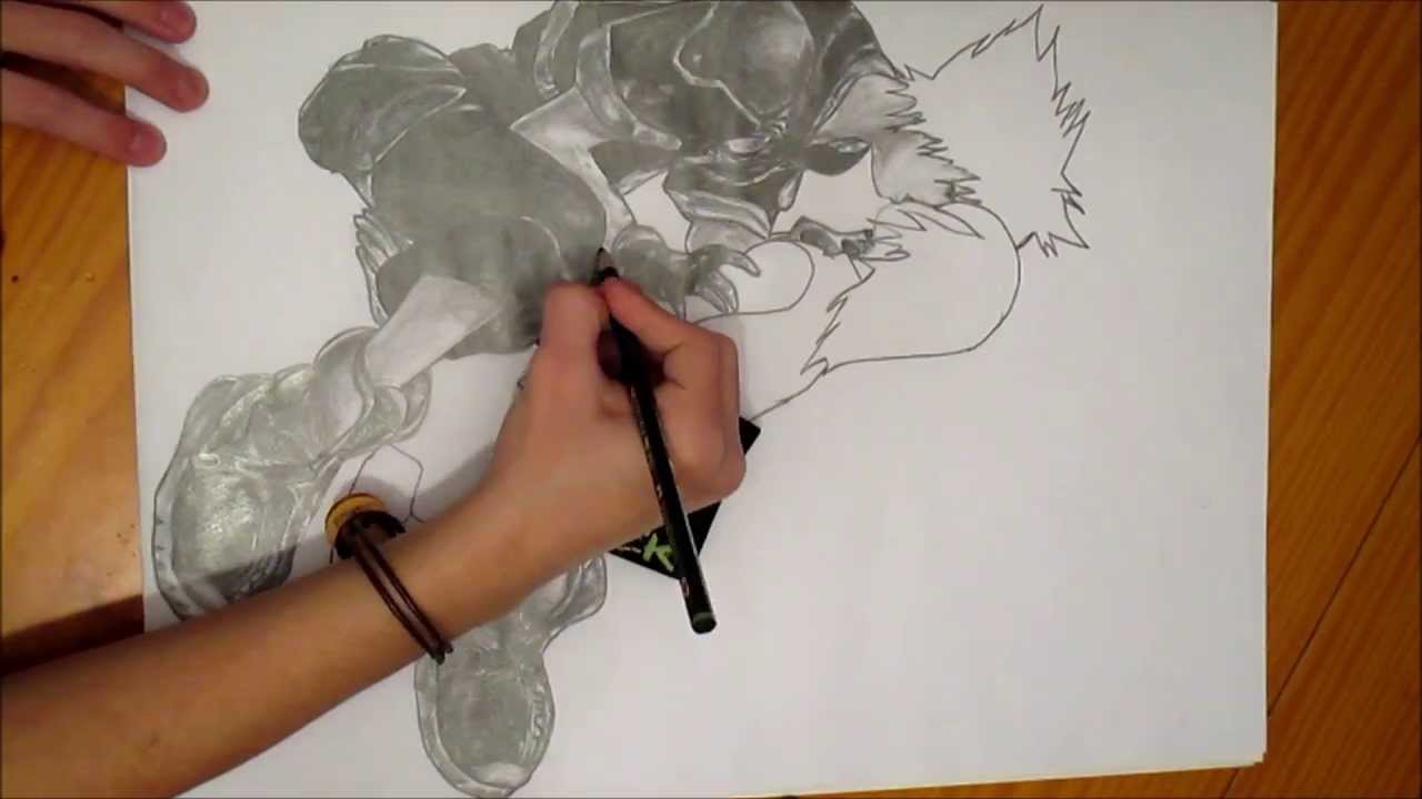 ..::: Shiron :::.. Speed Art - Sora y kairi ( Kingdom hearts )