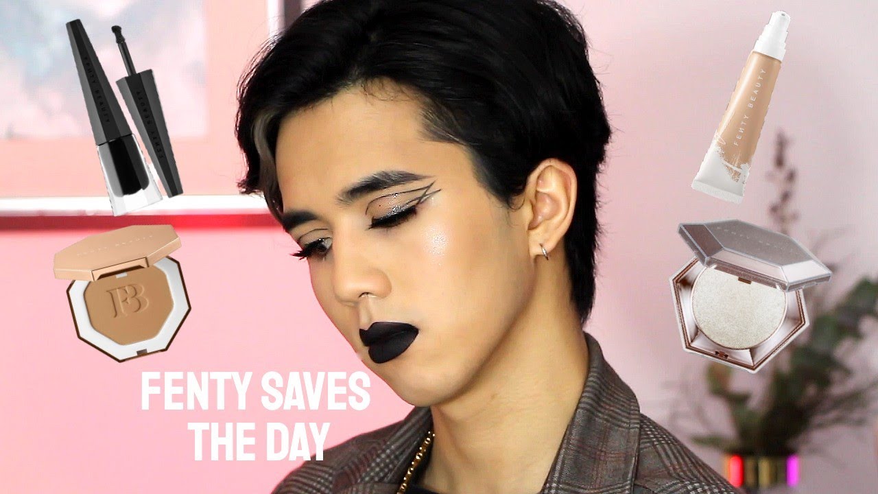 Full Face Using Only Fenty Beauty -  I used expired makeup 😱 omg| Hai Phongi