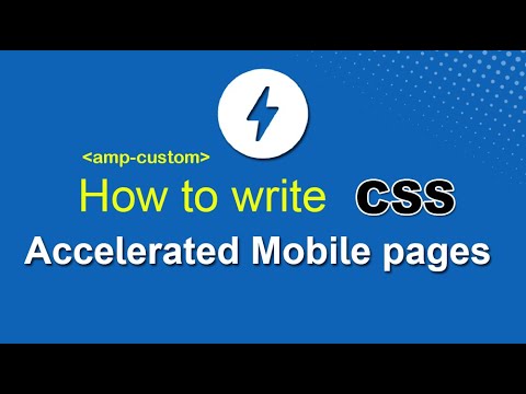 How to use CSS in AMP Pages  |  CSS in n AMP pages  | Accelerated mobile page |  Yuvraj Academy